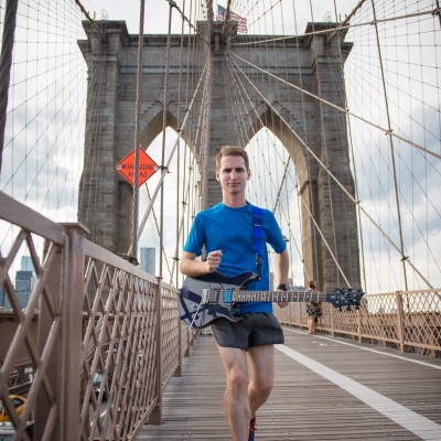 Running with Guitar #2 - Color